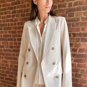 Aritzia Babaton Linen Samuel Blazer - Size 8